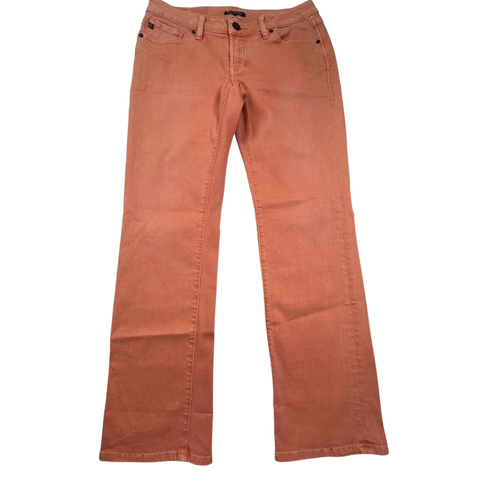 Dear John Playback Cuffed Cropped Straight Leg Jeans Orange Coral 28
boho